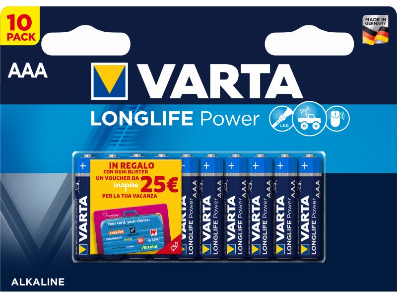 Varta, al via la nuova promozione