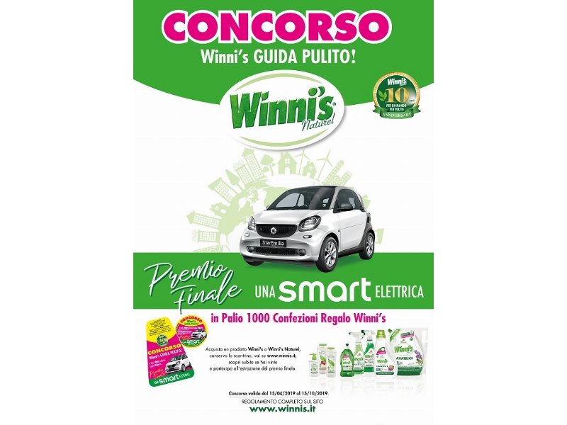 Winni’s, al via il nuovo concorso