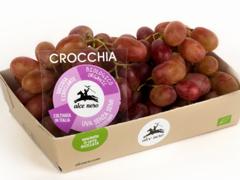 Alce nero, uva crocchia: biologica e 100% italiana