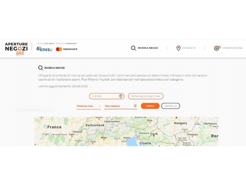 aperturenegozi.com: nasce un sito per trovare tutti gli esercizi di nuovo aperti
