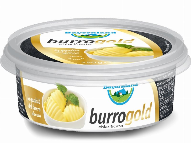 Bayernland lancia il nuovo burro gold chiarificato