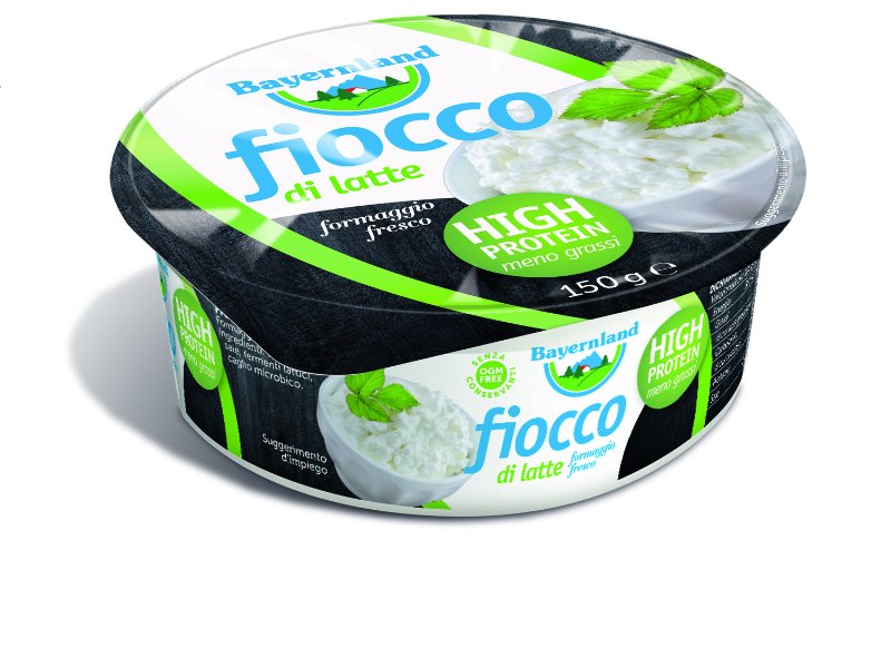 Bayernland lancia il nuovo fiocco di latte High protein