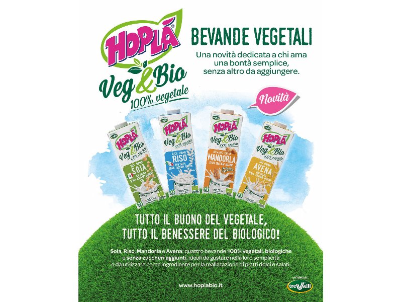 Bevande Hoplà Veg&Bio, una bontà semplice!