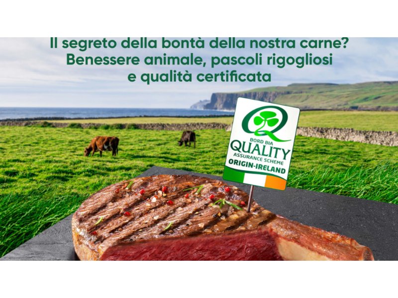 Bord Bia presenta “Carne irlandese. Il sapore dell’eccellenza”