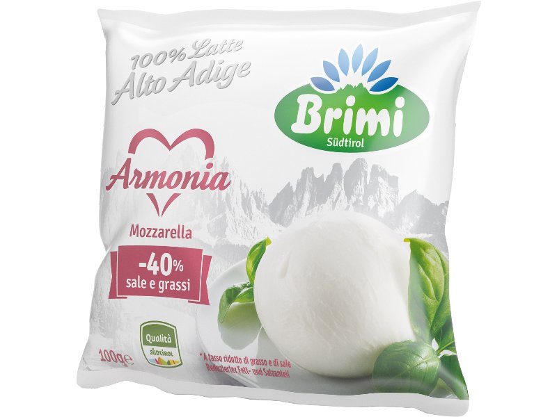 Brimi presenta la nuova mozzarella Armonia