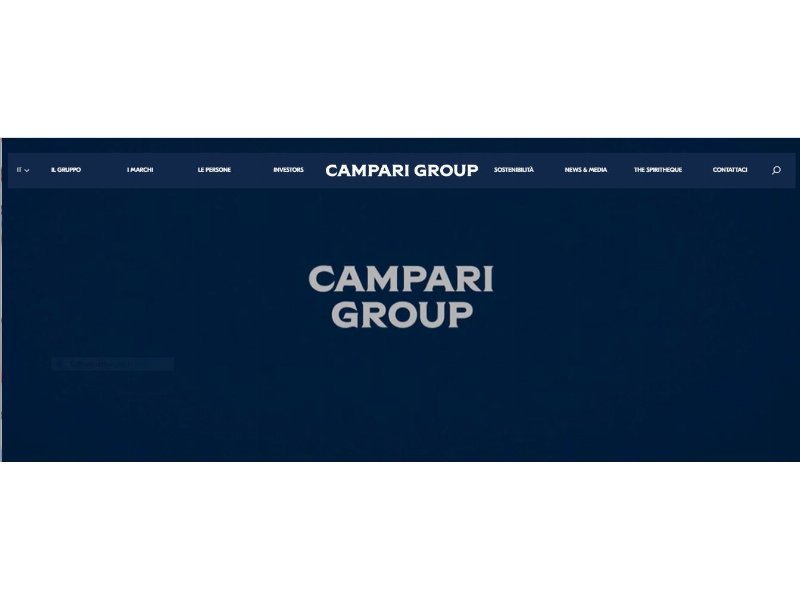 Campari group: è online il nuovo sito