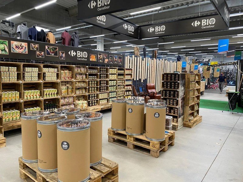 Carrefour Bio apre il suo primo corner Decathlon