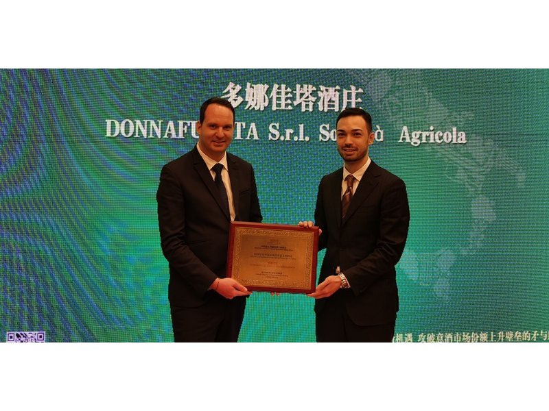 Cina: l’Excellent wine producer 2020 a Donnafugata