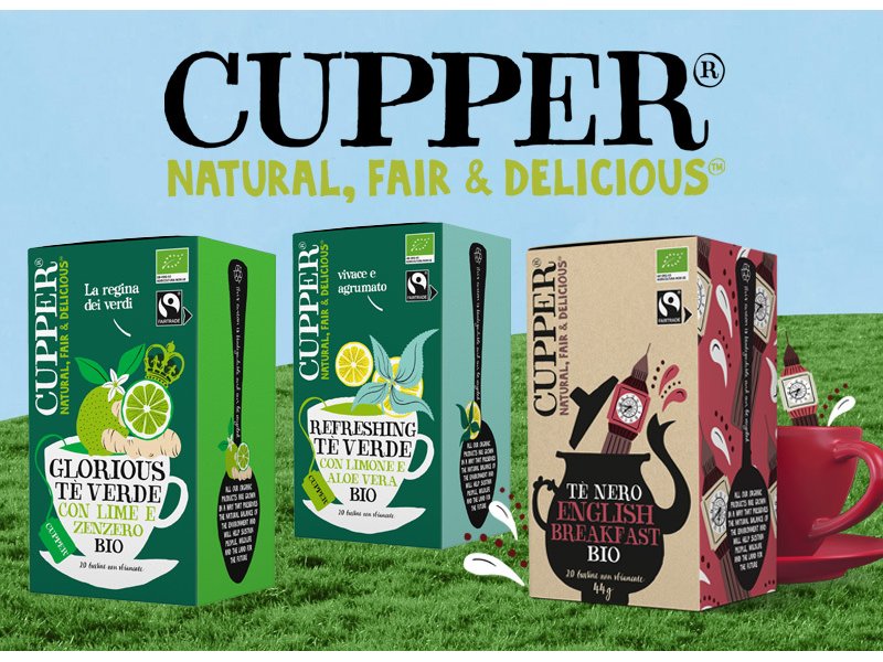 Clipper diventa Cupper e rimane uno dei marchi di tè più sostenibili sul mercato