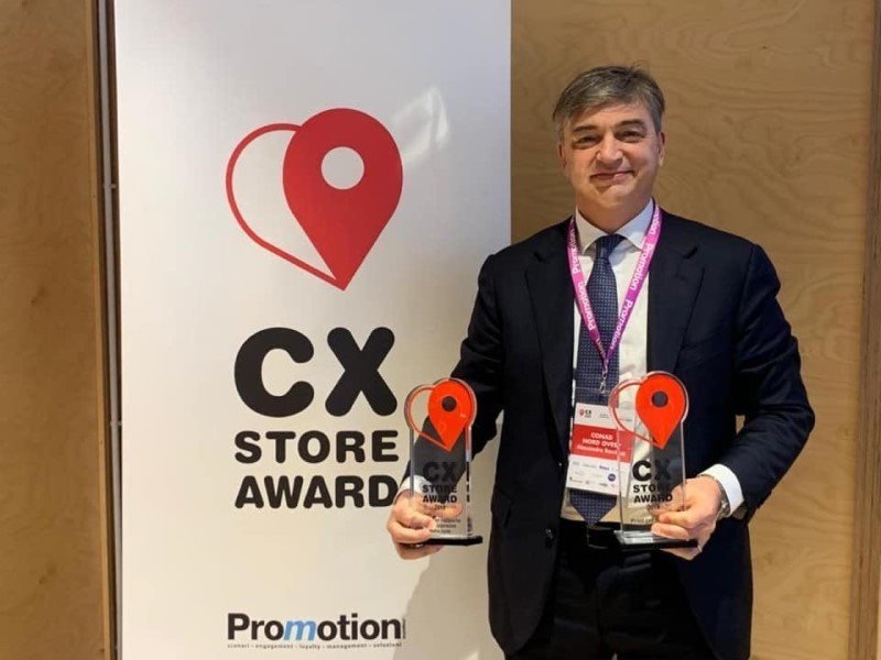 Conad Nord Ovest premiato alla prima edizione di CX Store Award