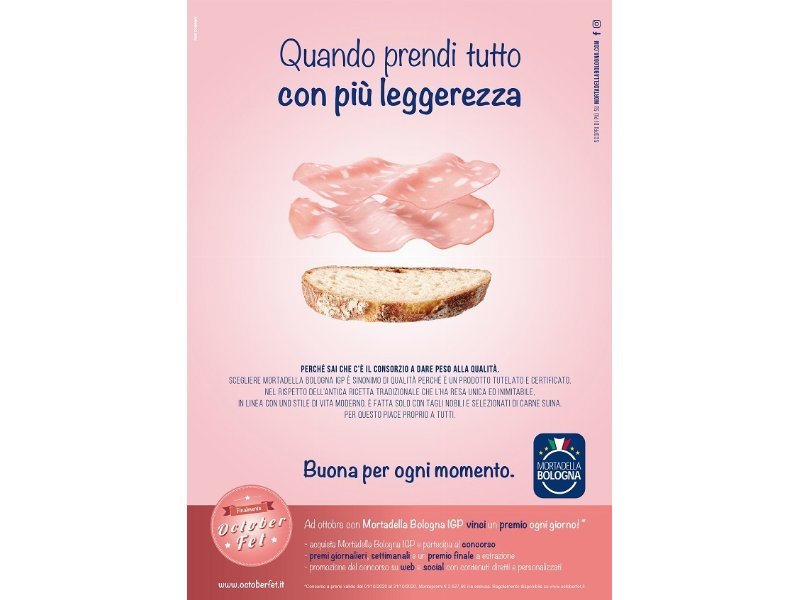 Consorzio Mortadella Bologna lancia la prima campagna digital