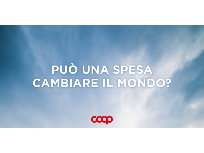 Coop: lo spot “Una buona spesa può cambiare il mondo” è il più popolare su Youtube