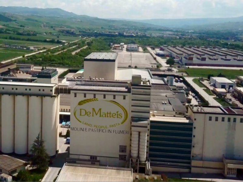 De Matteis agroalimentare inaugura la prima linea produttiva con tecnologia PastaSense