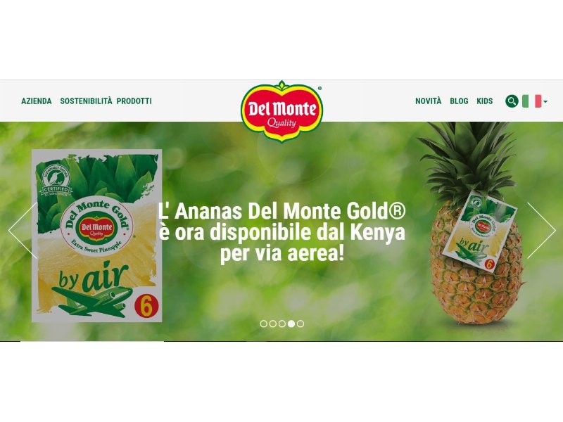 Del Monte sceglie Cerreto per la distribuzione dei nuovi prodotti Fruit Express