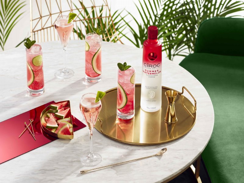 Diageo presenta Cîroc Summer Watermelon: vodka in edizione limitata per l'estate