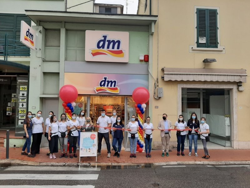 dm apre due nuovi punti vendita a Montecatini e Bressanone