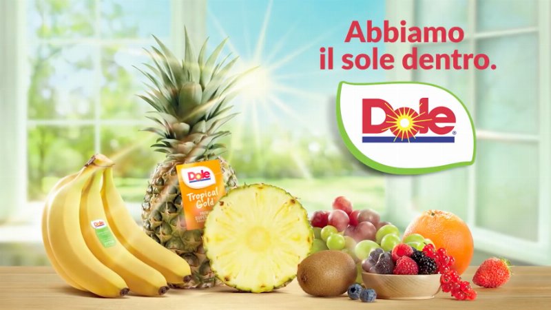 Dole Italia sbarca in tv con la nuova campagna istituzionale