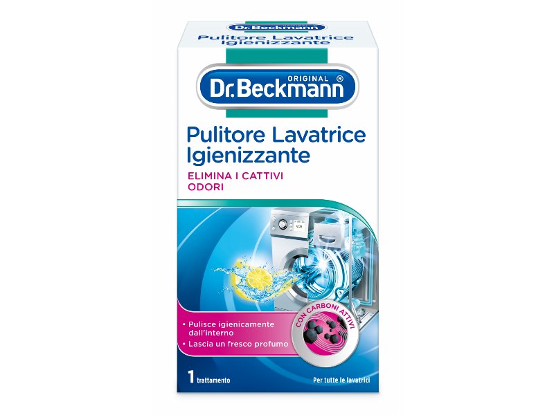 Dr Beckmann propone il Pulitore lavatrice igienizzante