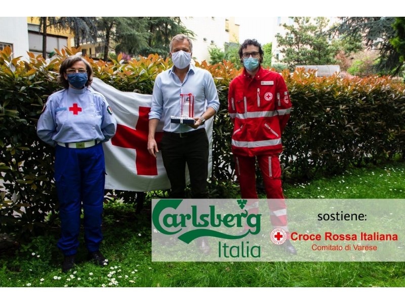 Carlsberg Italia sostiene il Comitato di Varese della Croce Rossa Italiana