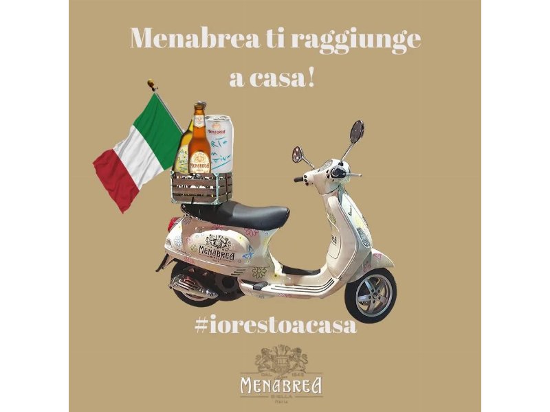 Birra Menabrea lancia uno speciale servizio di consegna a domicilio