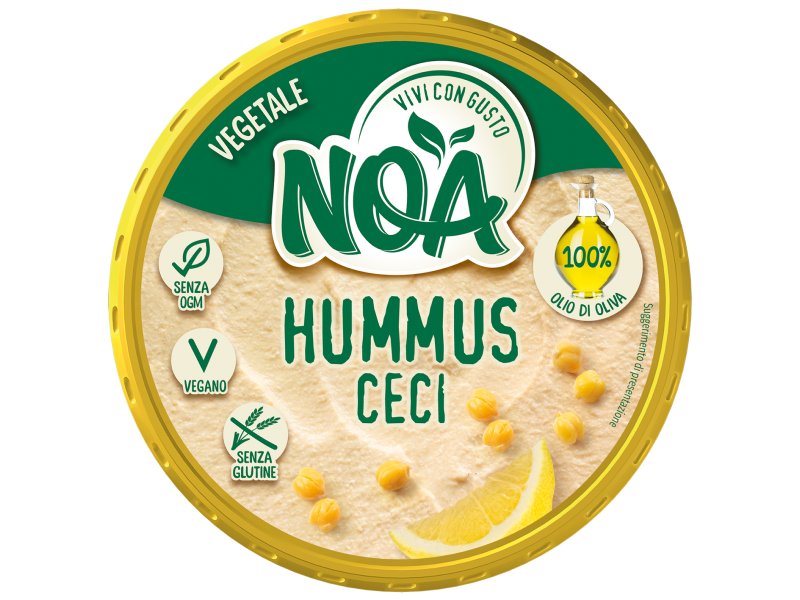 Exquisa presenta un’alternativa vegana con la linea di hummus vegetali