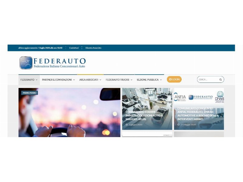 Federauto: immatricolazioni auto a giugno -23,1%