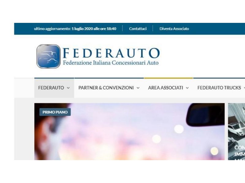 Federauto: immatricolazioni auto a luglio -11%