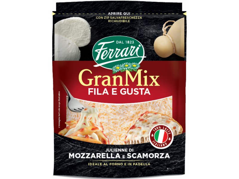 Ferrari Formaggi: nuovo GranMix Fila e Gusta