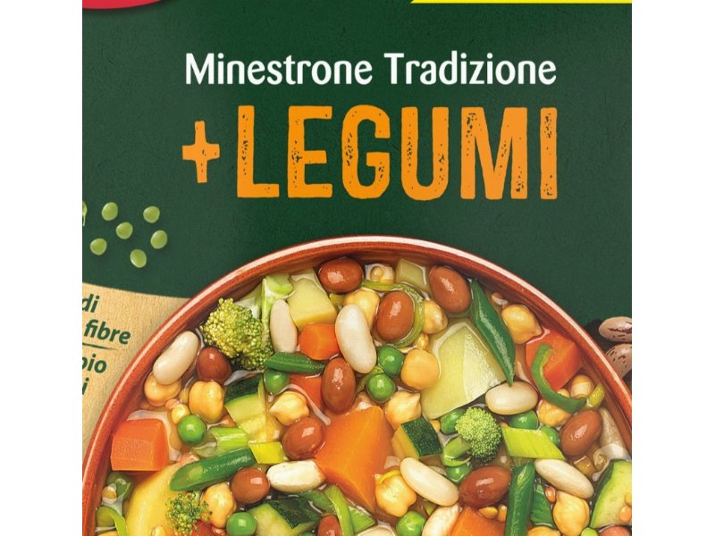 Findus, arriva la novità “minestrone tradizione + legumi”