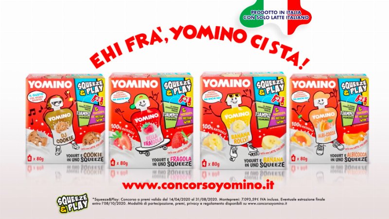 Granarolo: on air la nuova campagna di comunicazione dedicata a Yomino