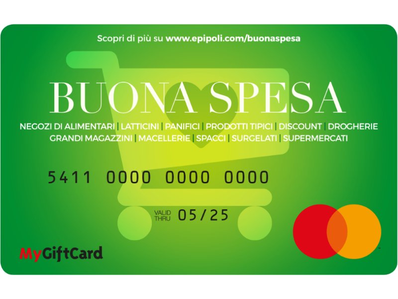 Gruppo Epipoli: pronta la prepagata Mastercard buona spesa