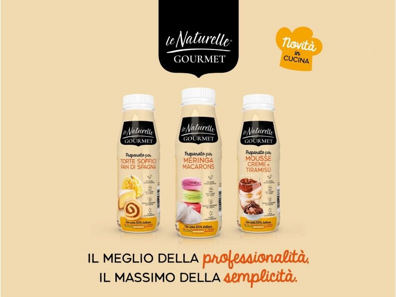 Gruppo Eurovo presenta le Naturelle Gourmet per prestazioni da vero pastry chef