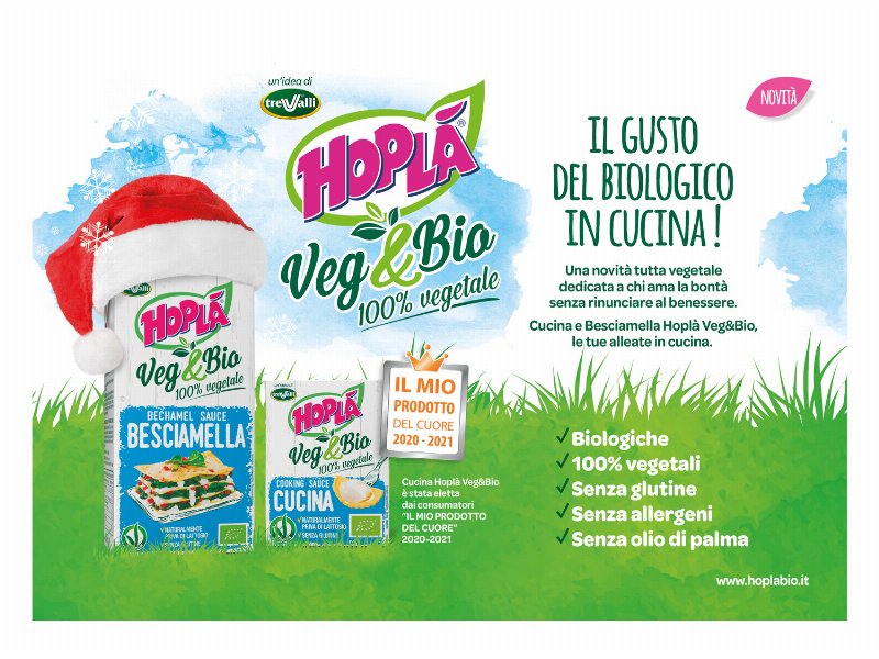 Hoplà Veg&Bio, il gusto del biologico in cucina