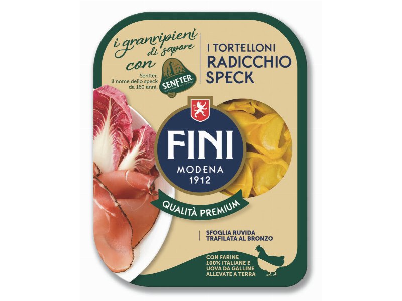 Gruppo Fini rilancia i “Tortelloni radicchio e speck”