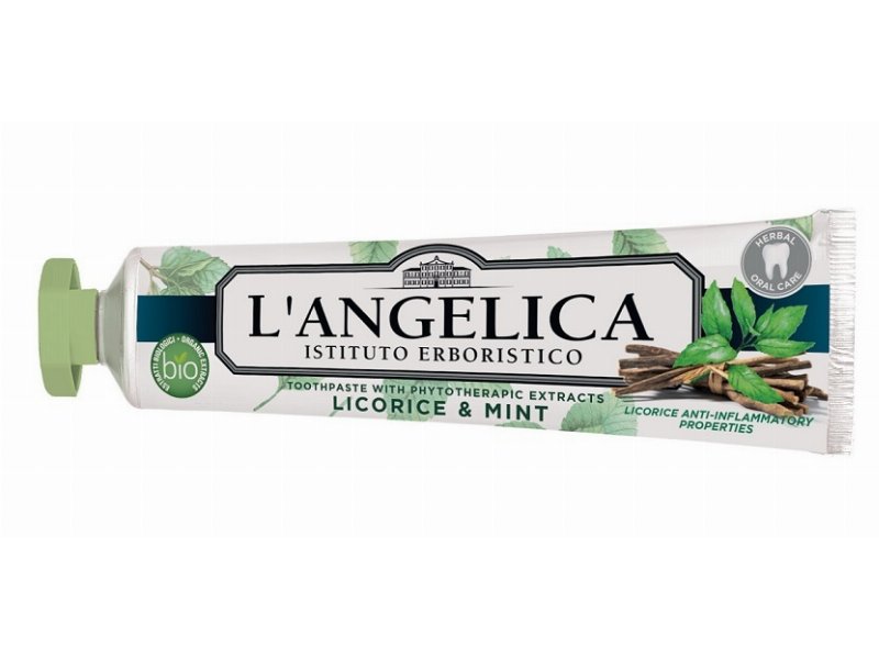 L'Angelica: nuova linea dentifrici con estratti fitoterapici biologici