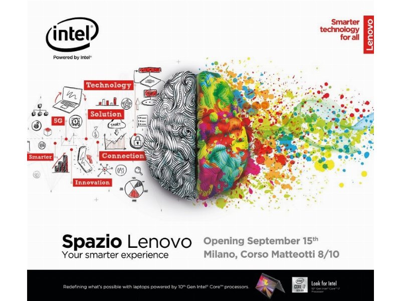 Lenovo: opening event con una campagna out-of-home nella città di Milano