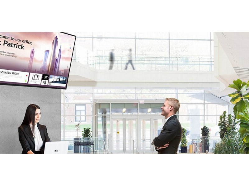 Lg presenta i nuovi monitor signage ultra hd