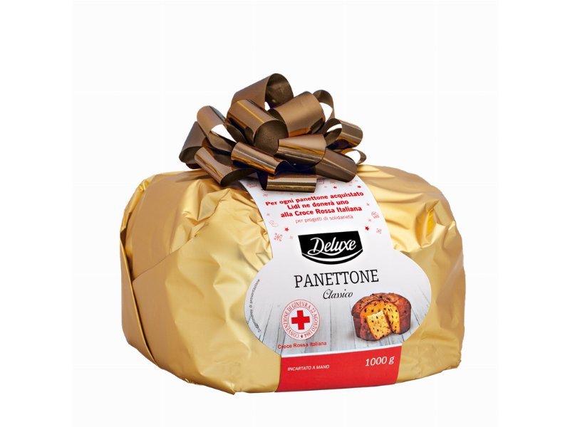 Lidl a supporto della Croce Rossa con il panettone solidale