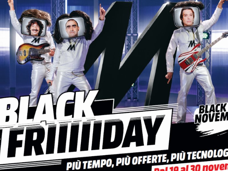 Mediaworld continua il Black friday