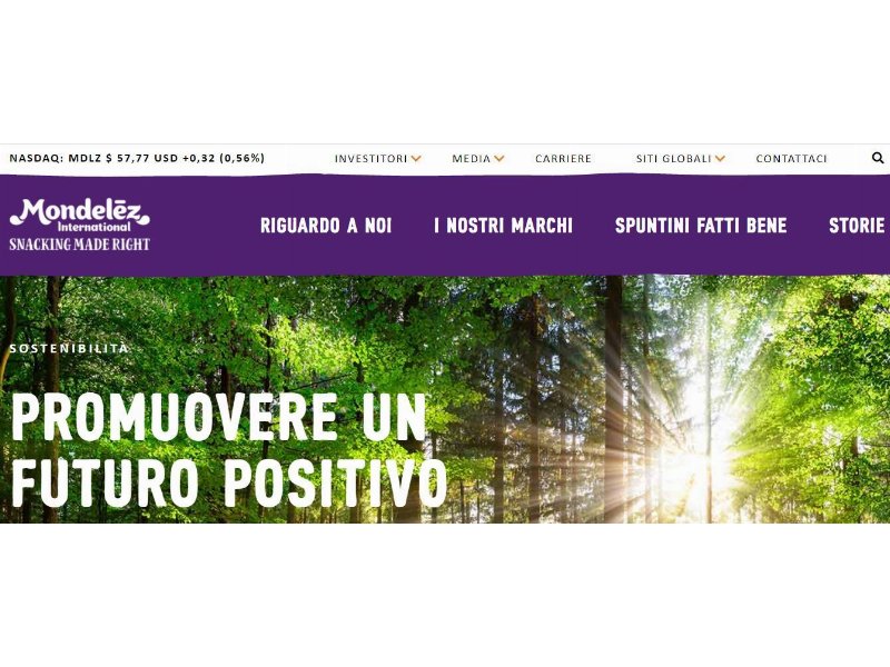 Mondelēz Internazional celebra il secondo Purpose Day annuale