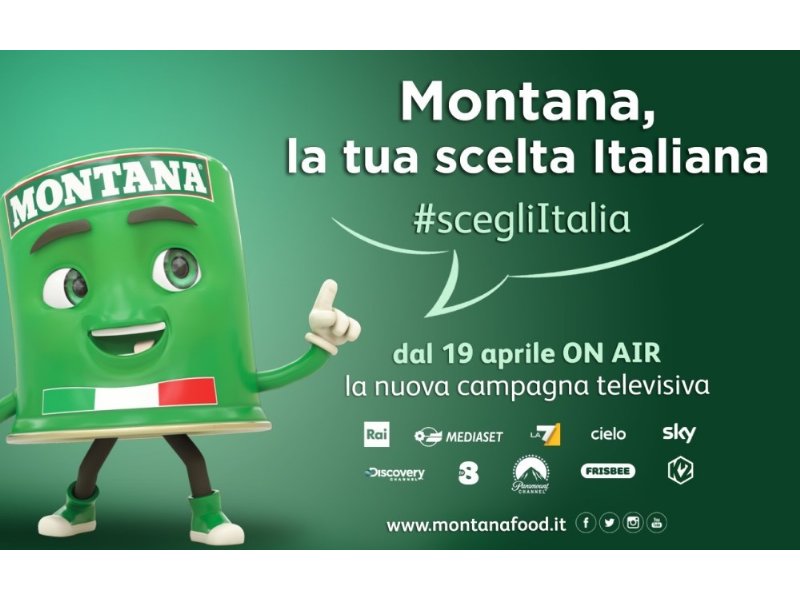 Montana ritorna on air a sostegno delle produzioni italiane #scegliitalia