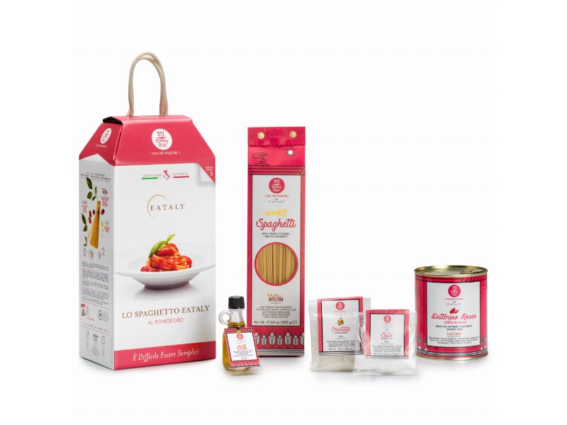 My Cooking Box insieme a Eataly per lo spaghetto al pomodoro