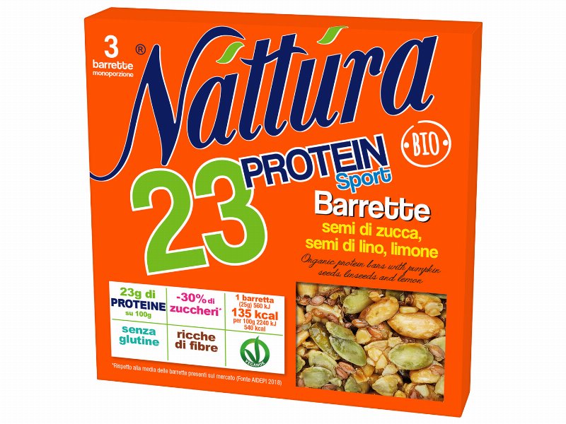 Nattura lancia sul mercato la nuova gamma di prodotti Protein Sport