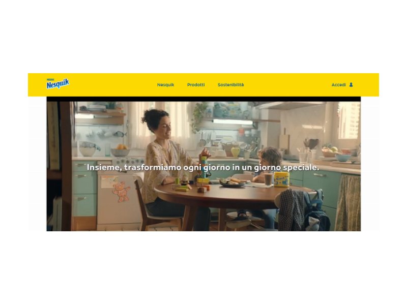 Nesquik torna in tv e rinnova il sito web