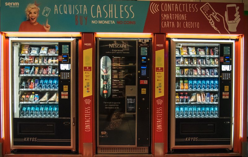 Nescafé e Satispay presentano la Vending Machine totalmente cashless