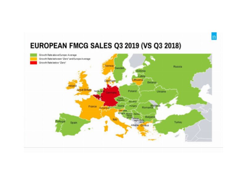 Nielsen, largo consumo: nel terzo trimestre 2019 Italia seconda solo alla Spagna