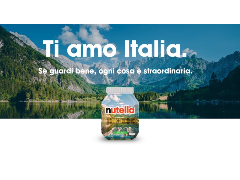 Nutella lancia la Special Edition “Ti Amo Italia”