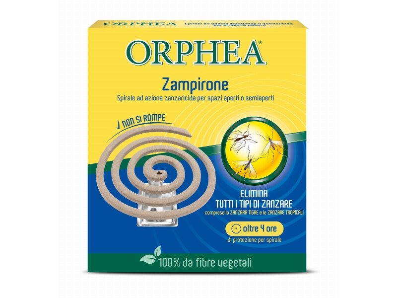 Orphea protezione casa: nuovo zampirone con fibre vegetali e insetticida multifunzione