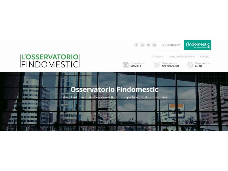 Osservatorio Findomestic: cresce la dimestichezza con tecnologia e e-commerce