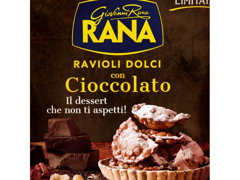 Pastificio Rana lancia in edizione limitata i Ravioli dolci con cioccolato